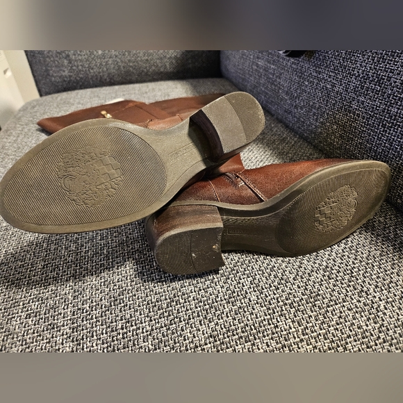 Brown knee high riding boots - Picture 2 of 5